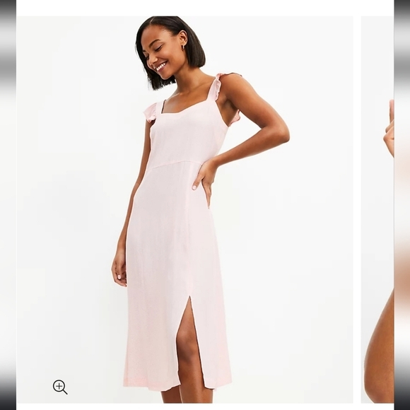 Loft polka dot light weight dress size 8 new - Picture 11 of 12